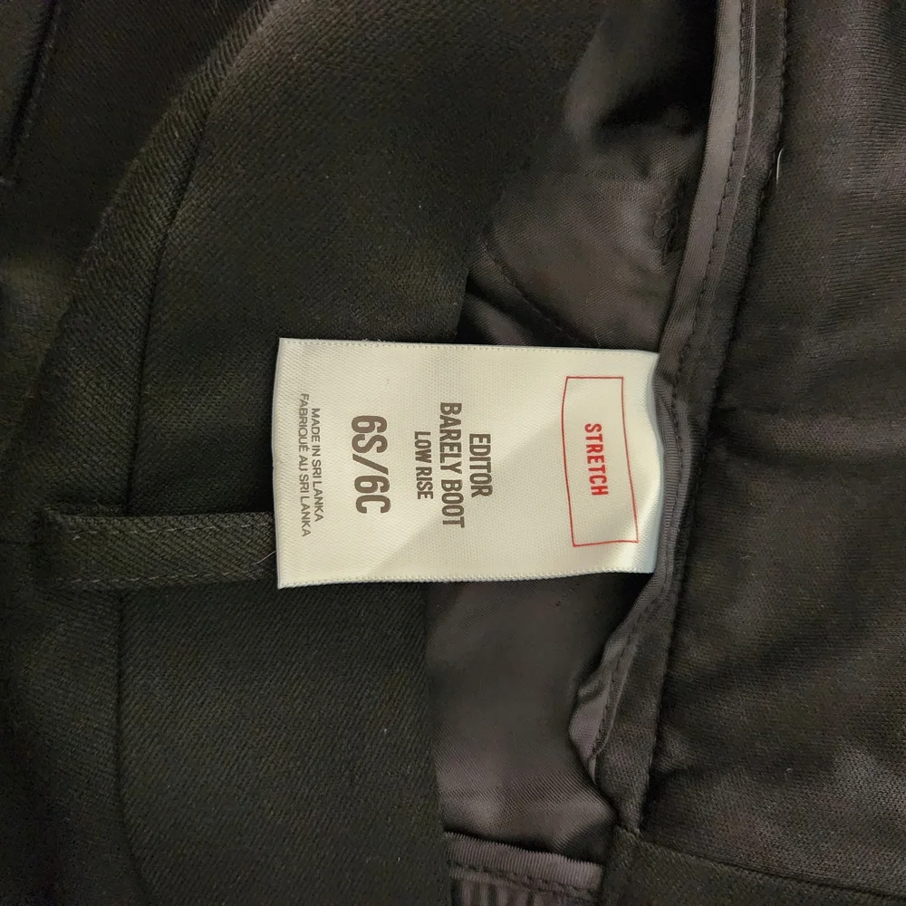Express Black Dress Pants 6S - Picture 3 of 3